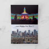 Denver, Colorado Kerst Kaart (Binnen)
