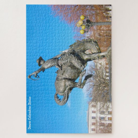 Denver Colorado Legpuzzel (Verticaal)