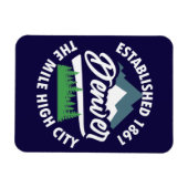 Denver, Colorado Magneet (Horizontaal)