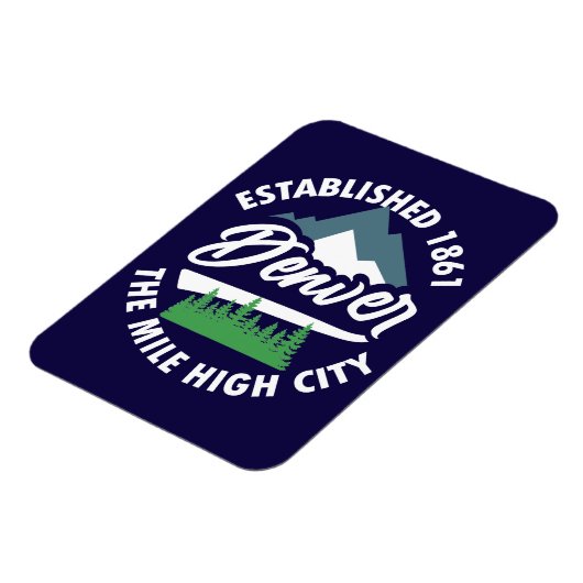 Denver, Colorado Magneet (Linkerzijde)
