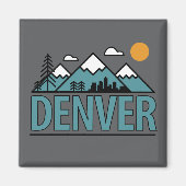 Denver Colorado Magneet (Voorkant)