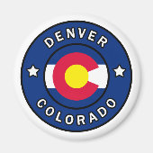 Denver Colorado Magneet (Voorkant)