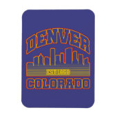 Denver, Colorado Magneet (Verticaal)