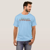 Denver Colorado Mannen Soft Vee T Shirt (Voorkant volledig)
