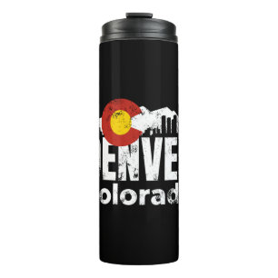 Denver Colorado Mountains Thermosbeker