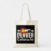 Denver Colorado Mountains Tote Bag (Achterkant)