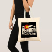 Denver Colorado Mountains Tote Bag (Voorkant (product))