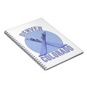 Denver, Colorado Notitieboek (Rechterzijde)