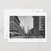Denver, Colorado - Op het Uitzicht van 16th Street Briefkaart (Voorkant / Achterkant)