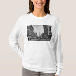 Denver, Colorado - Op het Uitzicht van 16th Street T-shirt