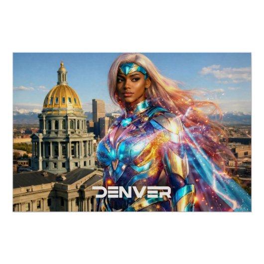 DENVER - COLORADO PERFECT POSTER (Voorkant)