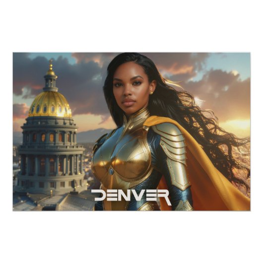 DENVER - COLORADO PERFECT POSTER (Voorkant)