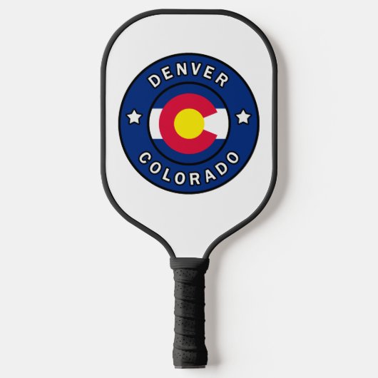 Denver Colorado Pickleball Paddle (Voorkant)