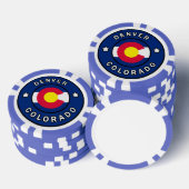 Denver Colorado Poker Chips (Opstapeling)