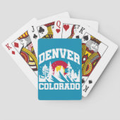 Denver, Colorado Pokerkaarten (Achterkant)