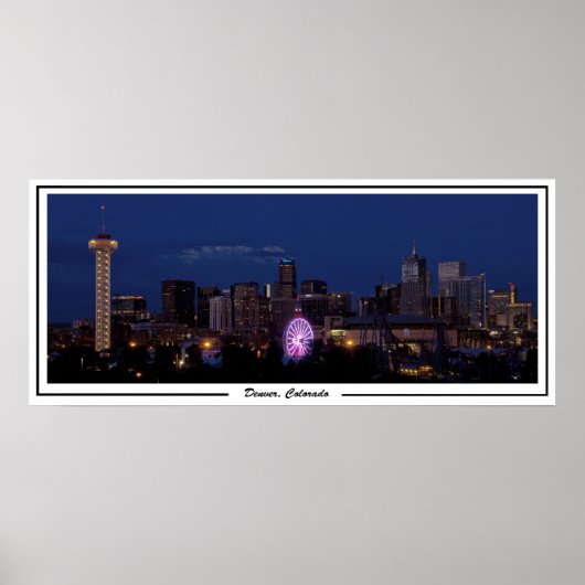 Denver, Colorado Poster (Voorkant)