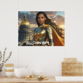 DENVER - COLORADO POSTER (Keuken)
