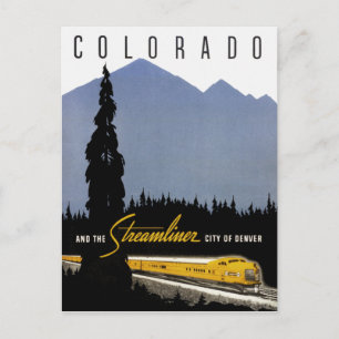 Denver Colorado Railroad Revel Briefkaart