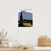 Denver Colorado Railroad Revel Poster (Keuken)