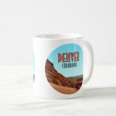 Denver Colorado Red Rocks  Koffiemok (Voorkant rechts)