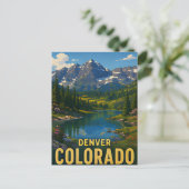 Denver Colorado Reis Cadeau Briefkaart (Staand voorkant)