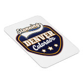 Denver Colorado reislogo Magneet (Rechterzijde)