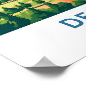 Denver Colorado Reisprint Poster (Hoek)