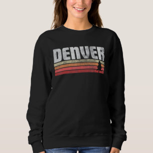 Denver Colorado Retro Style 70-80-90 Trui