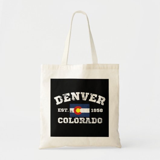 Denver Colorado Retro  Tote Bag (Voorkant)