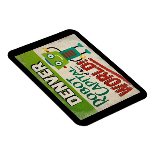 Denver Colorado Robot - Funny  Magneet (Rechterzijde)