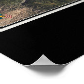 Denver Colorado Satellite Poster Map (Hoek)