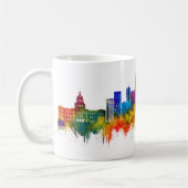 Denver Colorado Silhouet Koffiemok (Links)