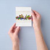 Denver Colorado Silhouette Flyer (Hand)