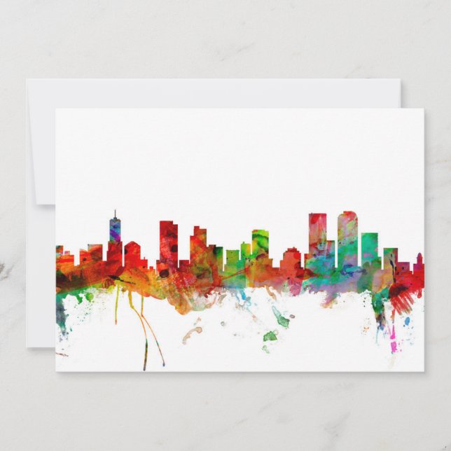 Denver Colorado Skyline (Voorkant)