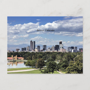 Denver, Colorado Skyline Briefkaart