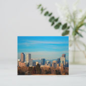Denver Colorado Skyline Briefkaart (Staand voorkant)