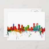 Denver Colorado Skyline Briefkaart (Voorkant / Achterkant)