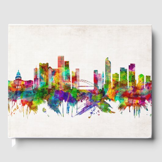 Denver Colorado Skyline Gastenboek (Voorkant)