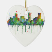 DENVER, COLORADO SKYLINE KERAMISCH ORNAMENT (Rechts)