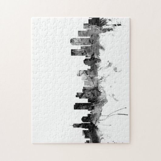 Denver Colorado Skyline Legpuzzel (Verticaal)