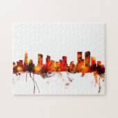 Denver Colorado Skyline Legpuzzel (Horizontaal)