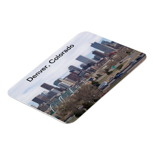 Denver, Colorado skyline magneet (Linkerzijde)
