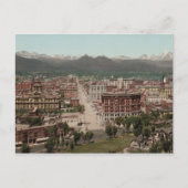  Denver Colorado Skyline Panoramische Foto Briefkaart (Voorkant)