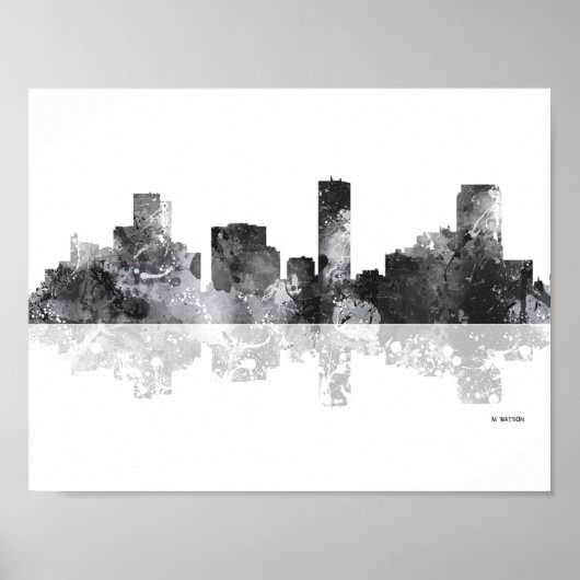 DENVER, COLORADO SKYLINE POSTER (Voorkant)