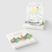 DENVER, COLORADO SKYLINE SP STENEN ONDERZETTER (Zijkant)