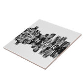 Denver, Colorado skyline Tegeltje (Zijkant)