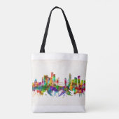 Denver Colorado Skyline Tote Bag (Achterkant)