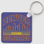 Denver, Colorado Sleutelhanger (Achterkant)