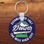 Denver, Colorado Sleutelhanger (Voorkant)