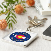 Denver Colorado Sleutelhanger (Zijkant)